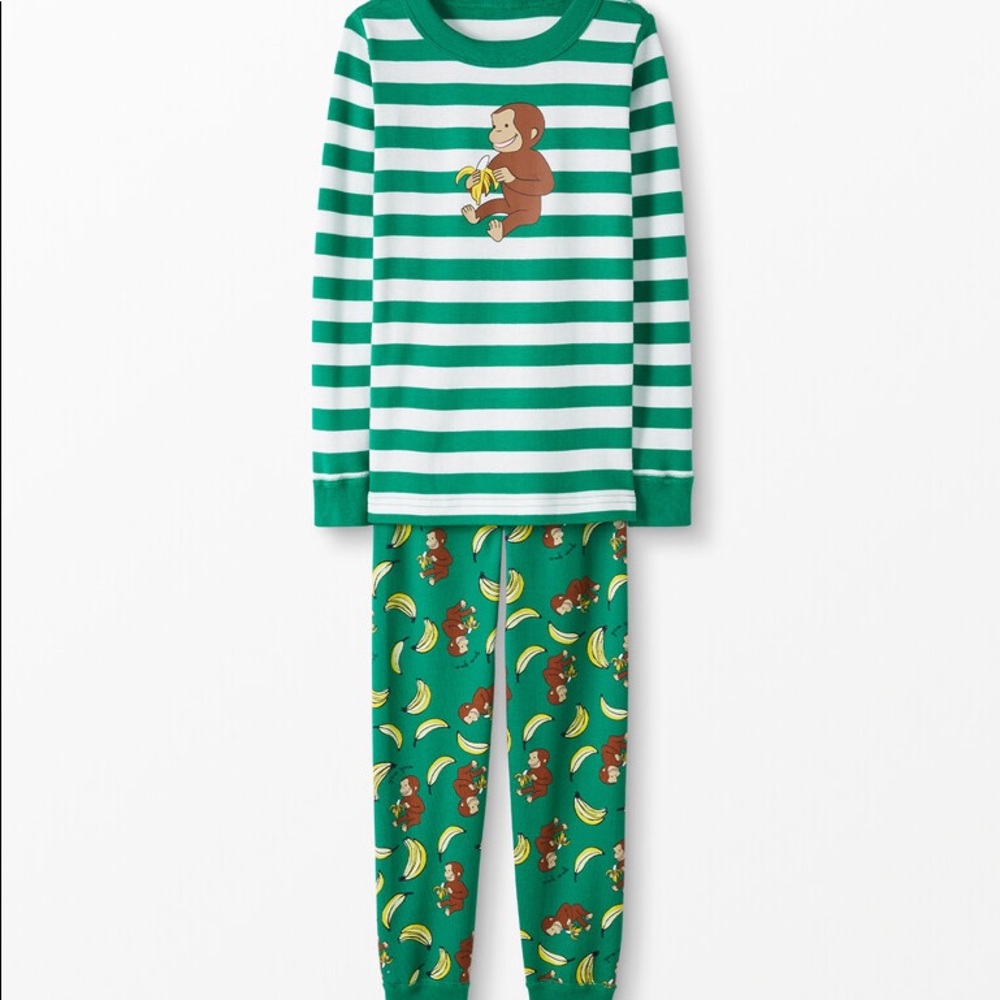 ISO Hanna Anderson Curious George Pajamas 4t 5t 6